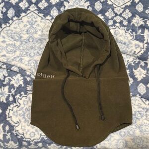 Men of Women Brand new Olive Green Hooded Beanie/Scarf! Perfect for festivals